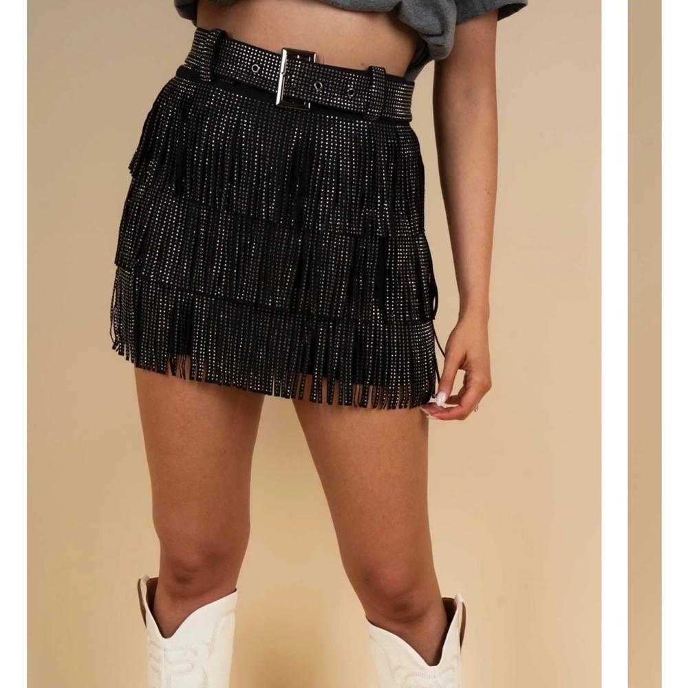 Fringe skirt